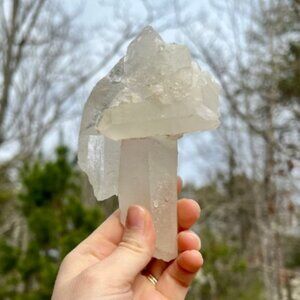 Druzy Clear Quartz Crystal Cluster